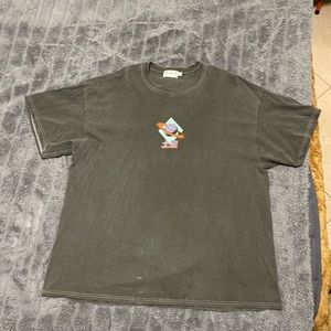 Topman Faded Black Oversized Shirt Size Large L Men’s Worn